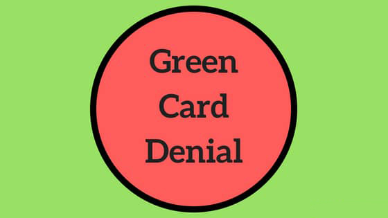 Green Card Denial